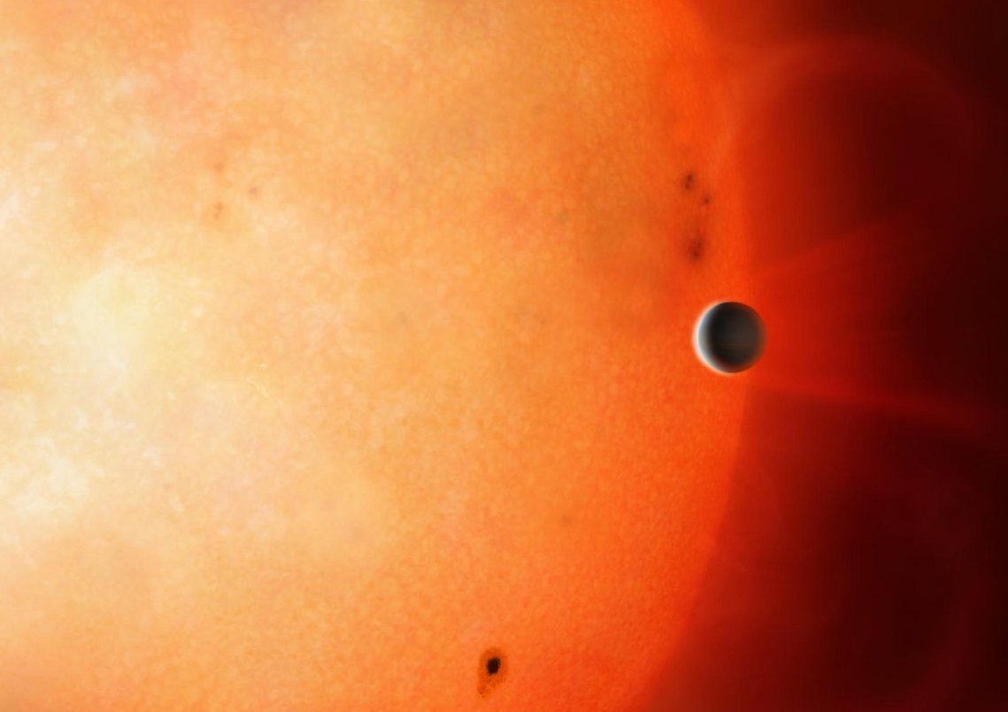 TOI-849b fot. MARK GARLICK, UNIVERSITY OF WARWICK