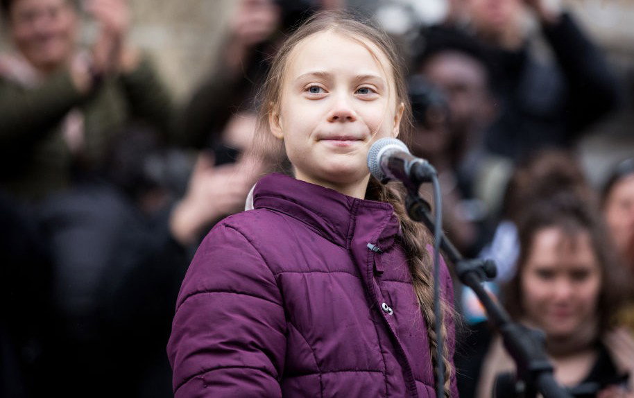 Greta Thunberg jest ikoną ruchu ekologicznego (Photo by Ronald Patrick/Getty Images)