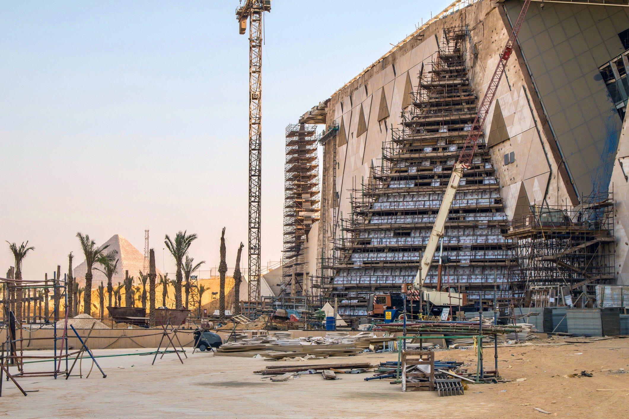 Otwarcie Wielkiego Muzeum Egipskiego zaplanowano na 2020 rok (fot. Getty Images)