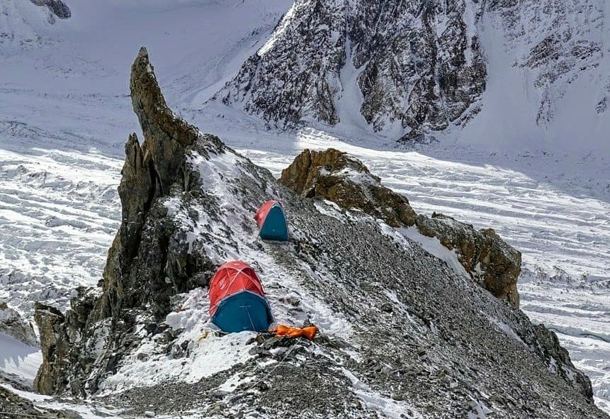 W czwartek ekipie nie udało się przekroczyć 7 000 m (fot. Instagram/donbowie)
