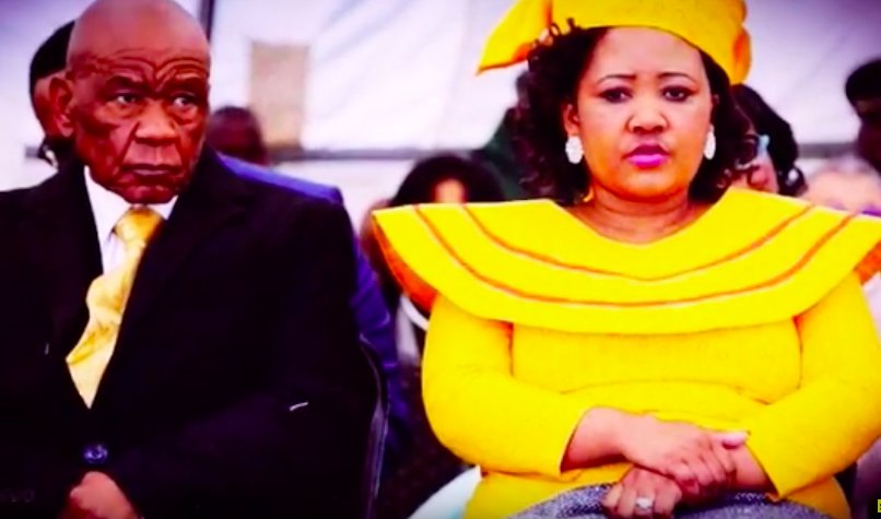 Maesaiah Thabane, żona premiera Lesotho Thomasa Thabane fot. kadr YT/Mirror24News