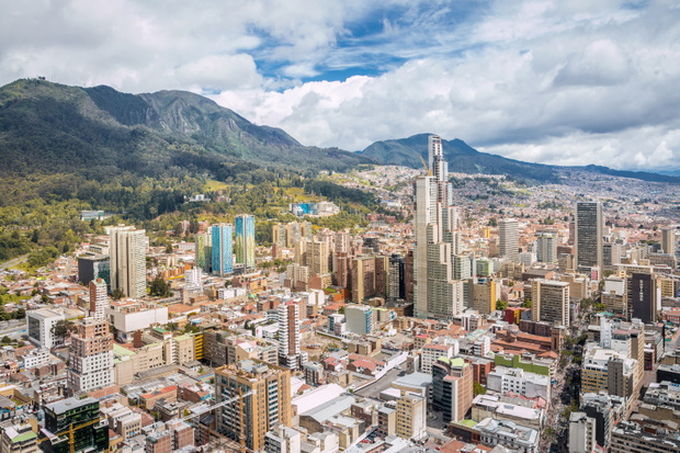 Bogota to największe miasto w Andach. 8-milionowa metropolia leży na skraju Kordyliery Wschodniej.