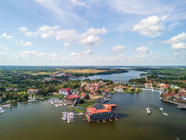 Mikołajki nad Jeziorem Śniardwy.