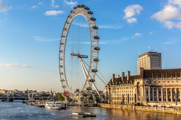Wdrap się na London Eye