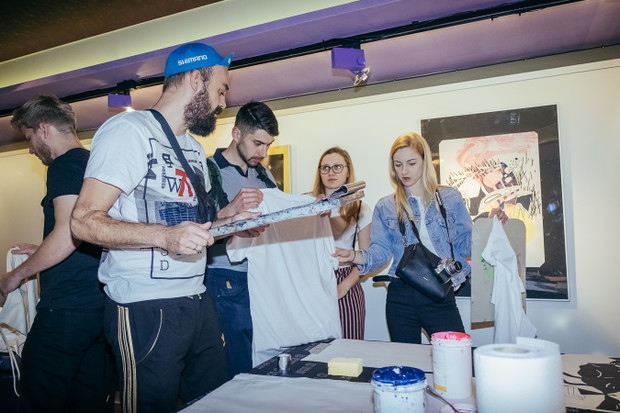 Warztaty Sitodruku z Kwiaciarnią Grafiki