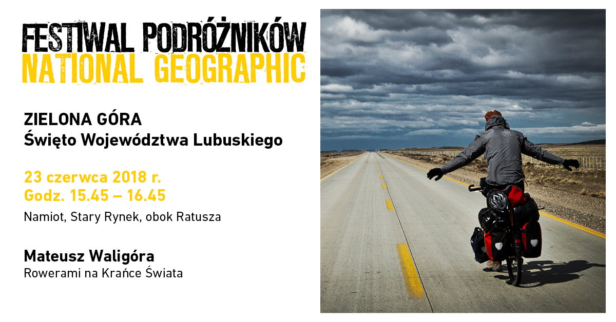 Mateusz Waligóra, Festiwal Podróżników w Zielonej Górze