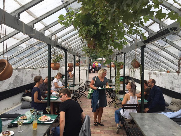 Restauracja w szklarni, Malmö (Szwecja)