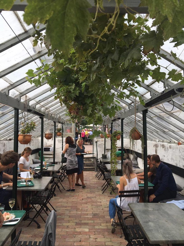 Restauracja w szklarni, Malmö (Szwecja)