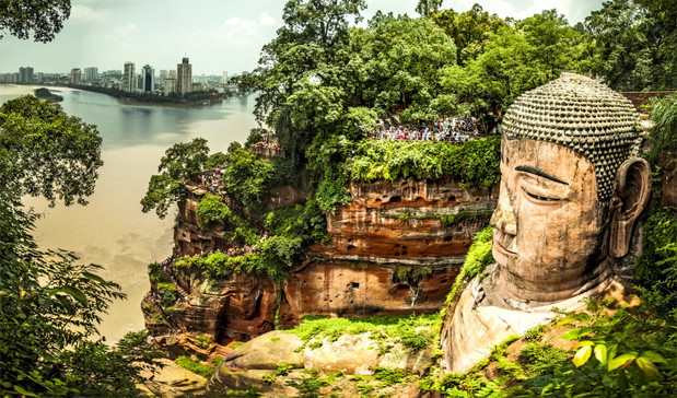 Wielki Budda z Leshanu wpisany jest na listę światowego dziedzictwa UNESCO.