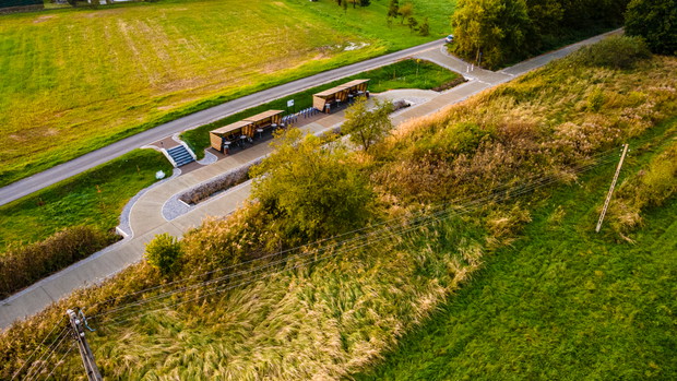 Żelazny Szlak Rowerowy – odcinek w Godowie