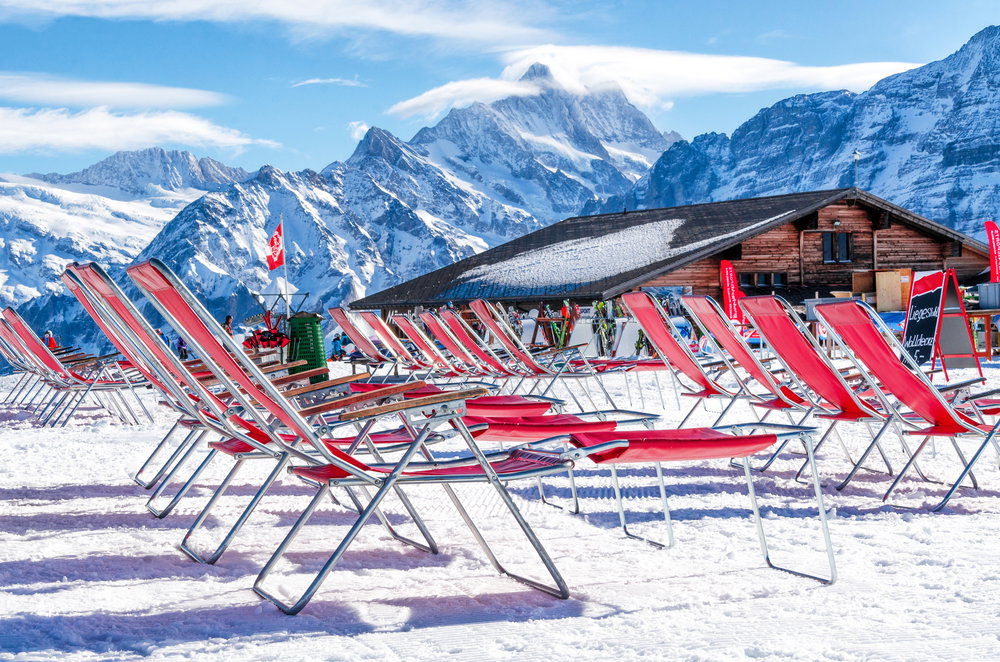 Szwajcarski Jungfrau: narty z „dziewicą”