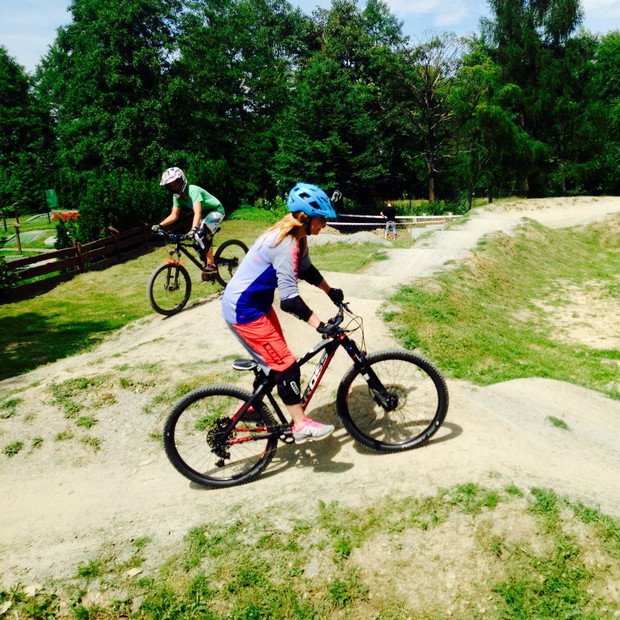 Monika Berkowska na pumptracku