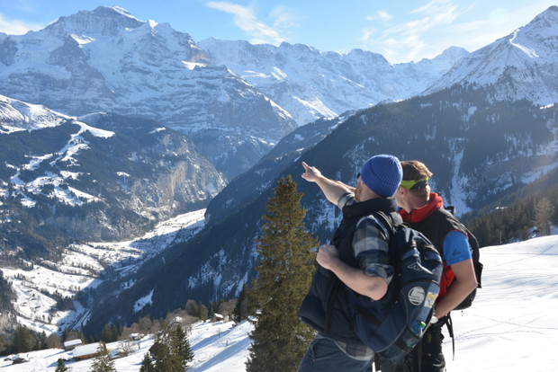 Szwajcarski Jungfrau: narty z „dziewicą”