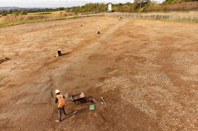 Fascynująca odkrycie archeologów. Rzymska droga odkryta w mieście Sherford