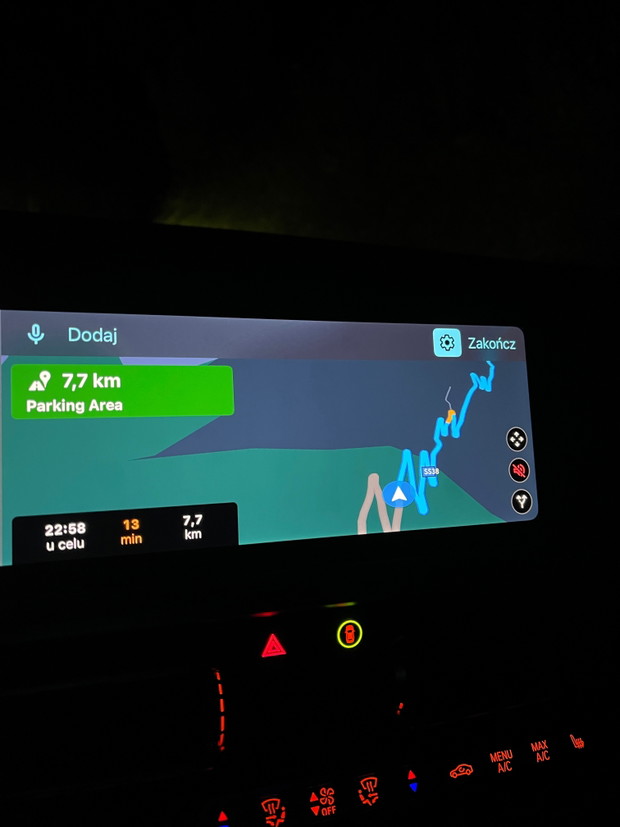 Passo Stelvio na podglądzie nawigacji