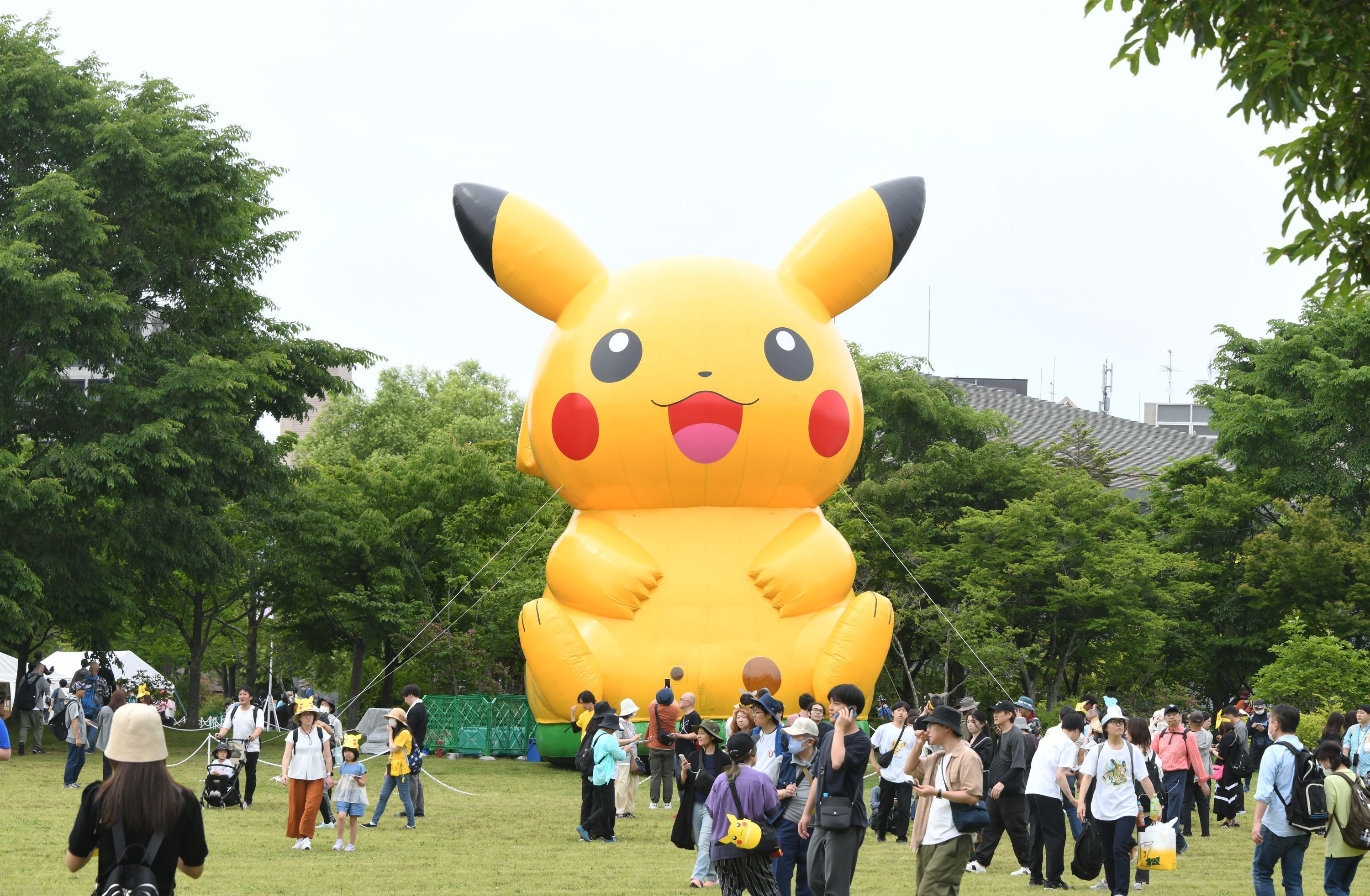 Pokemon Pikachu na PokemonGo Fest