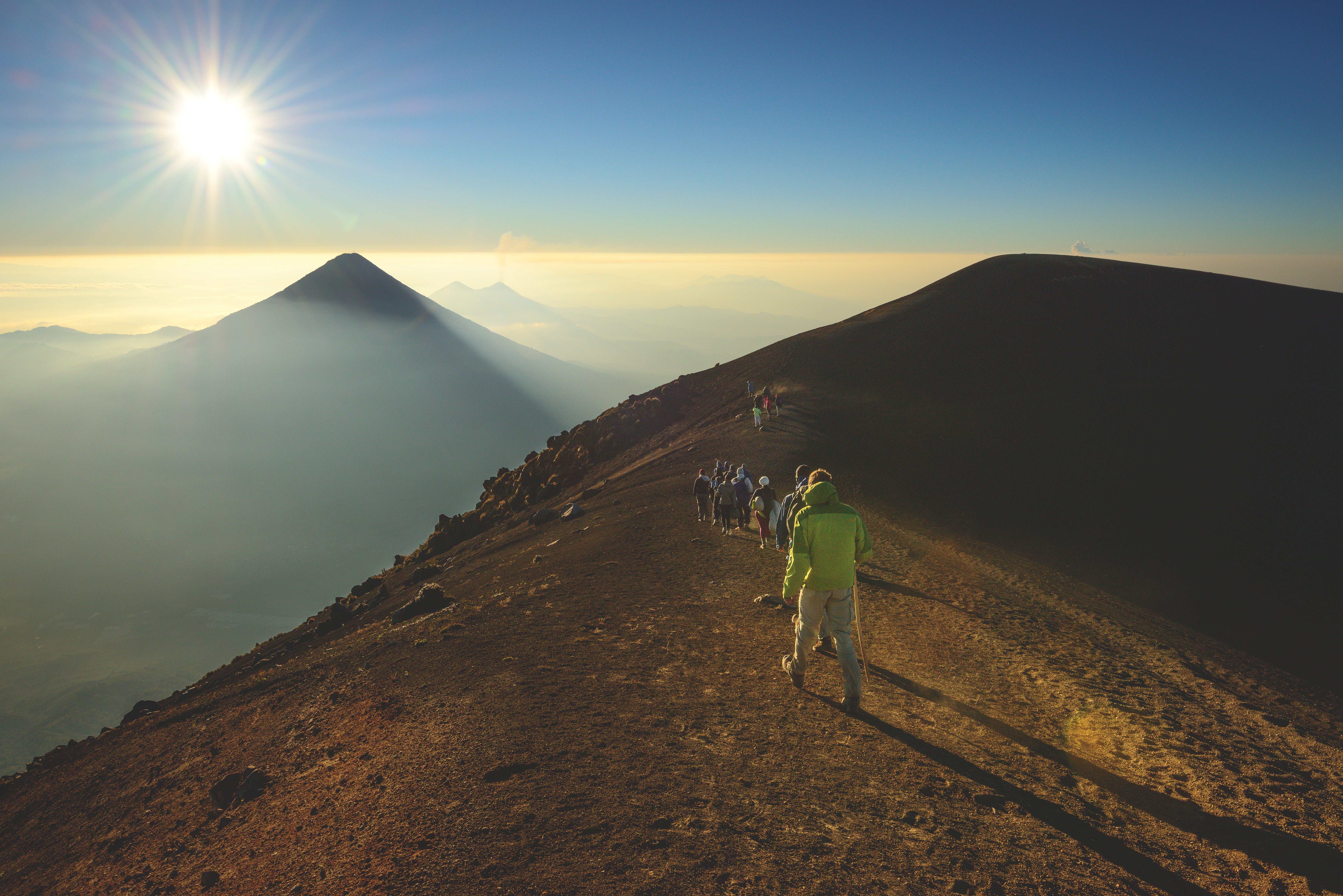 Hiking Acatenango