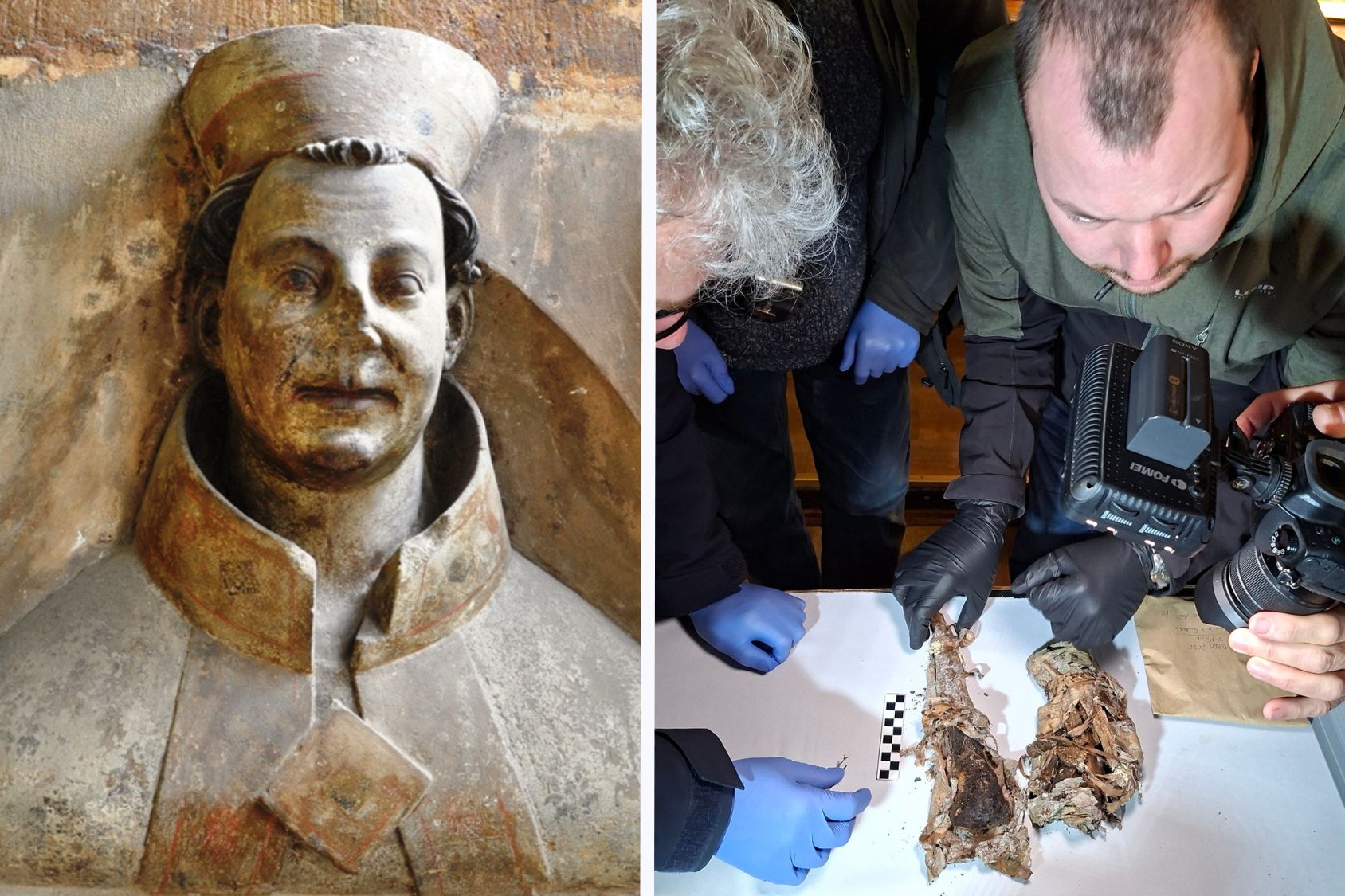 Nie został kanonizowany, ale ludzie i tak uznali go za świętego. Archeolodzy odkryli jego szczątki w krypcie