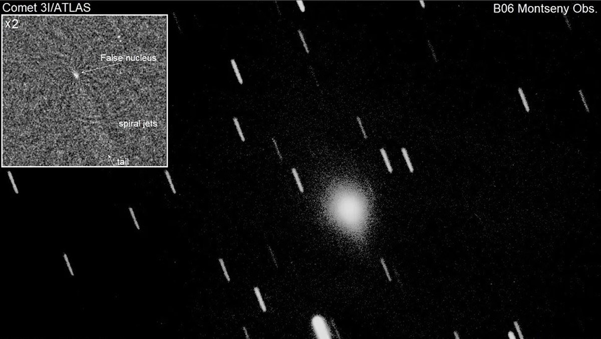 Na komecie 3I/ATLAS odkryto kriowulkany. dzięki temu określono jej skład