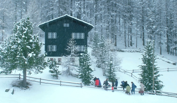 Drewniany domek z teledysku „Last Christmas”