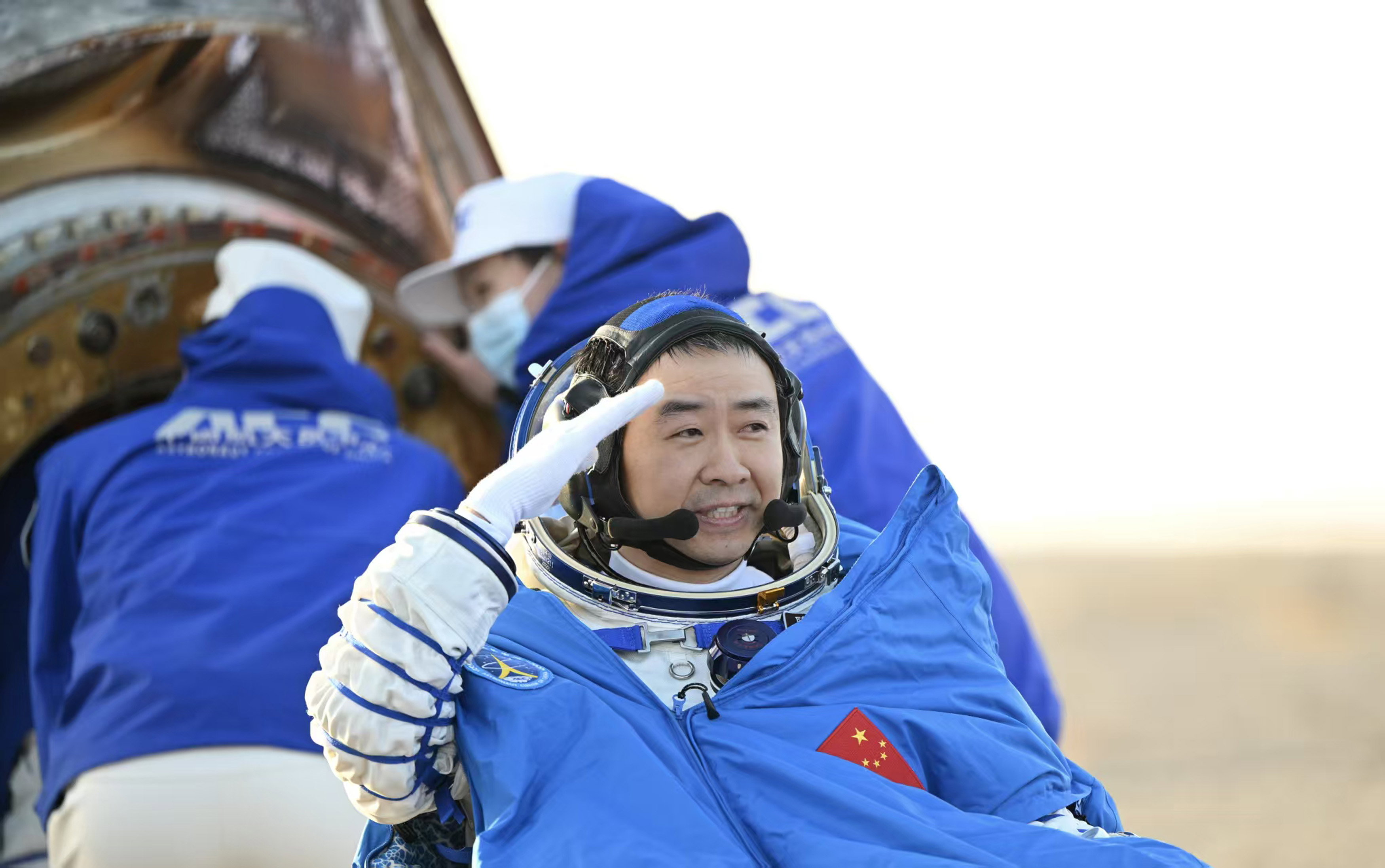 China's Shenzhou-21 Return Capsule Touches Down On Earth