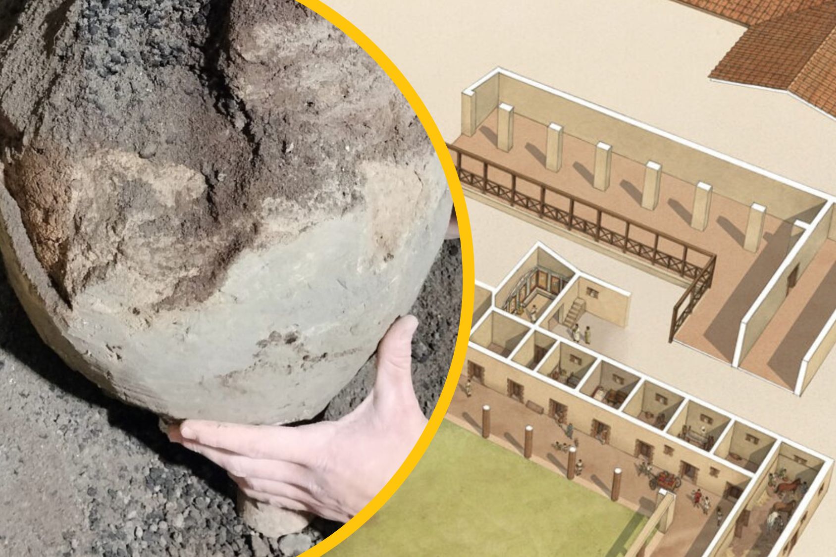 Niewolnicy jedli bób i owoce, wolni często głodowali. Świadczą o tym odkrycia w starożytnych pompejańskich „mikrokawalerkach”