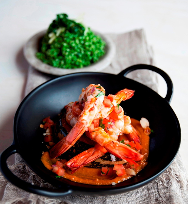 Gwinganna Lifestyle Retreat - Prawn Bobo i Ryż z Jarmużu
