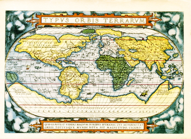 mapa orteliusa