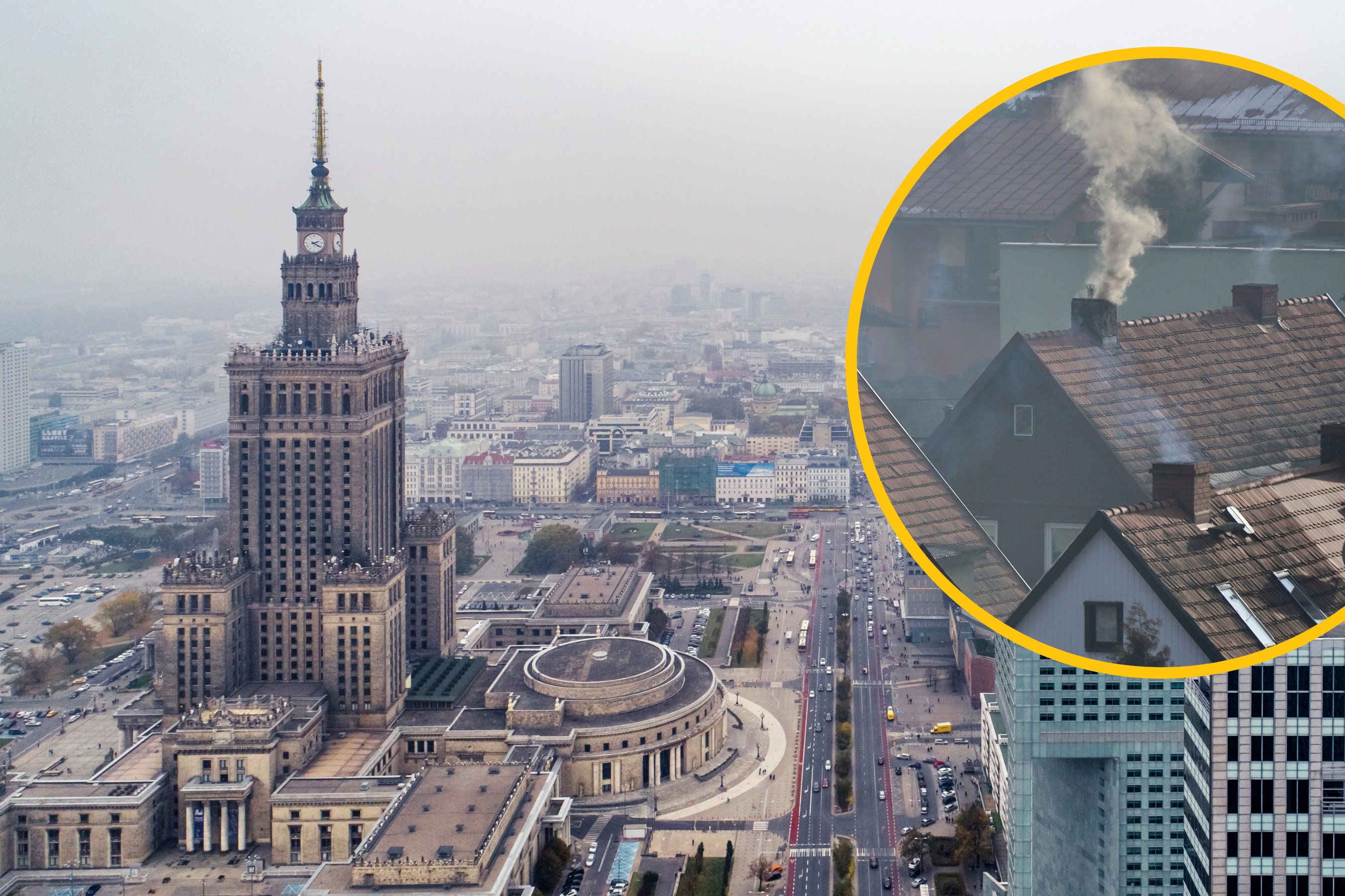 Warszawa w TOP 10 najbardziej zanieczyszczonych miast świata. Nie radzimy sobie ze smogiem