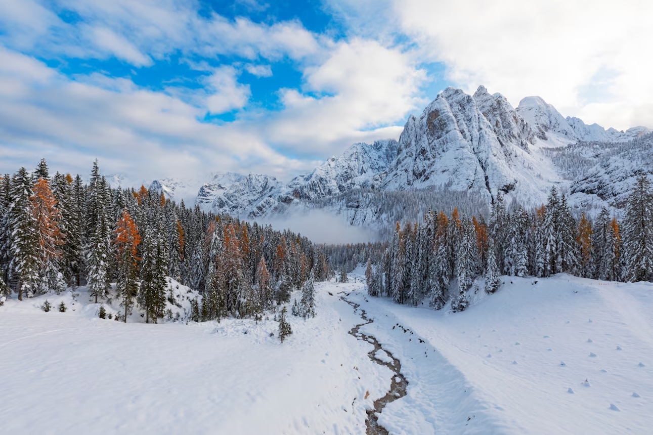 Cortina d’Ampezzo, gospodarz Zimowych Igrzysk Olimpijskich w 1956 roku, w tym roku ponownie pełni tę rolę wraz z innymi włoskimi miastami.