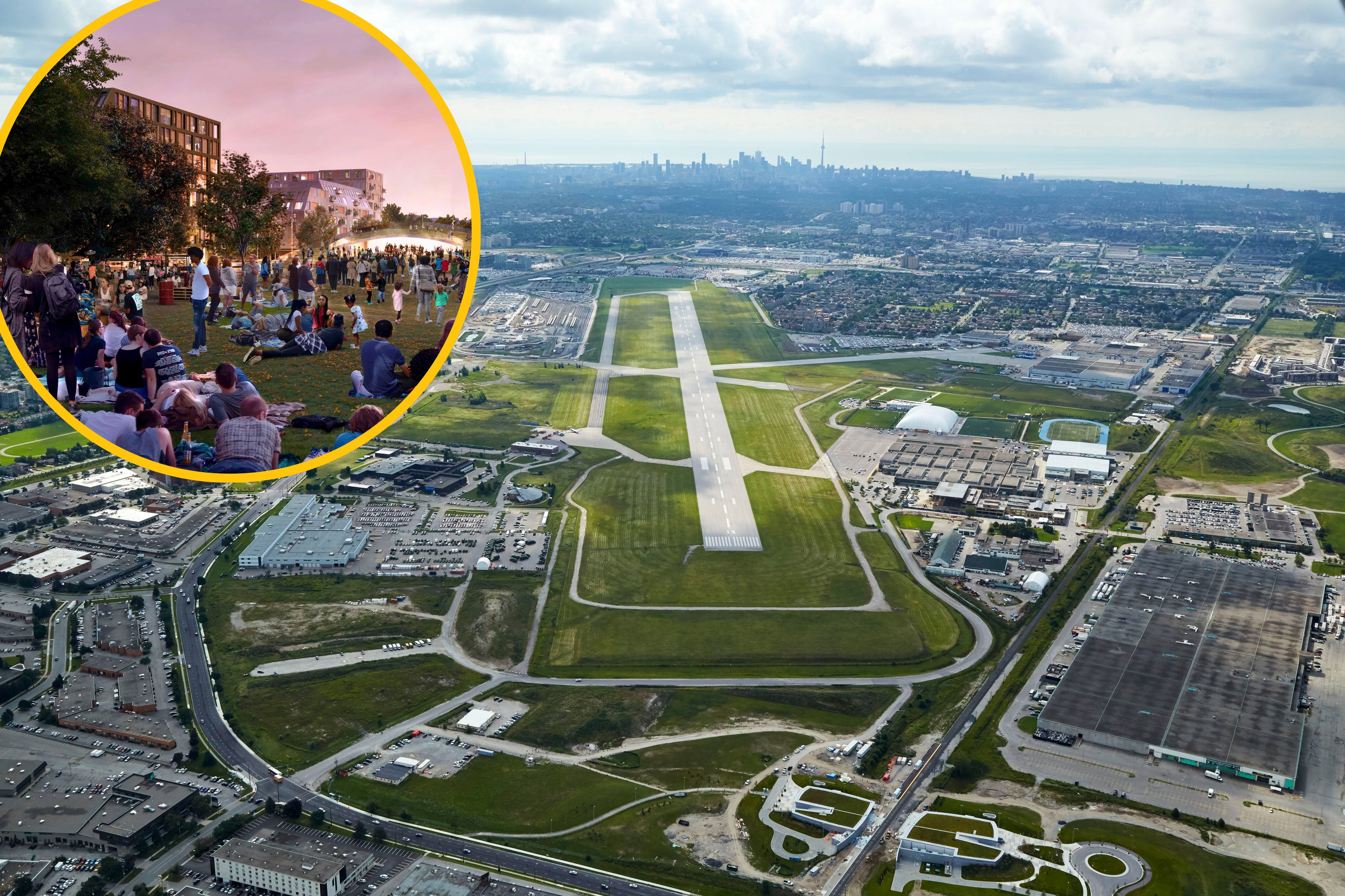 Lotnisko Downsview będzie przekształcone w miasto