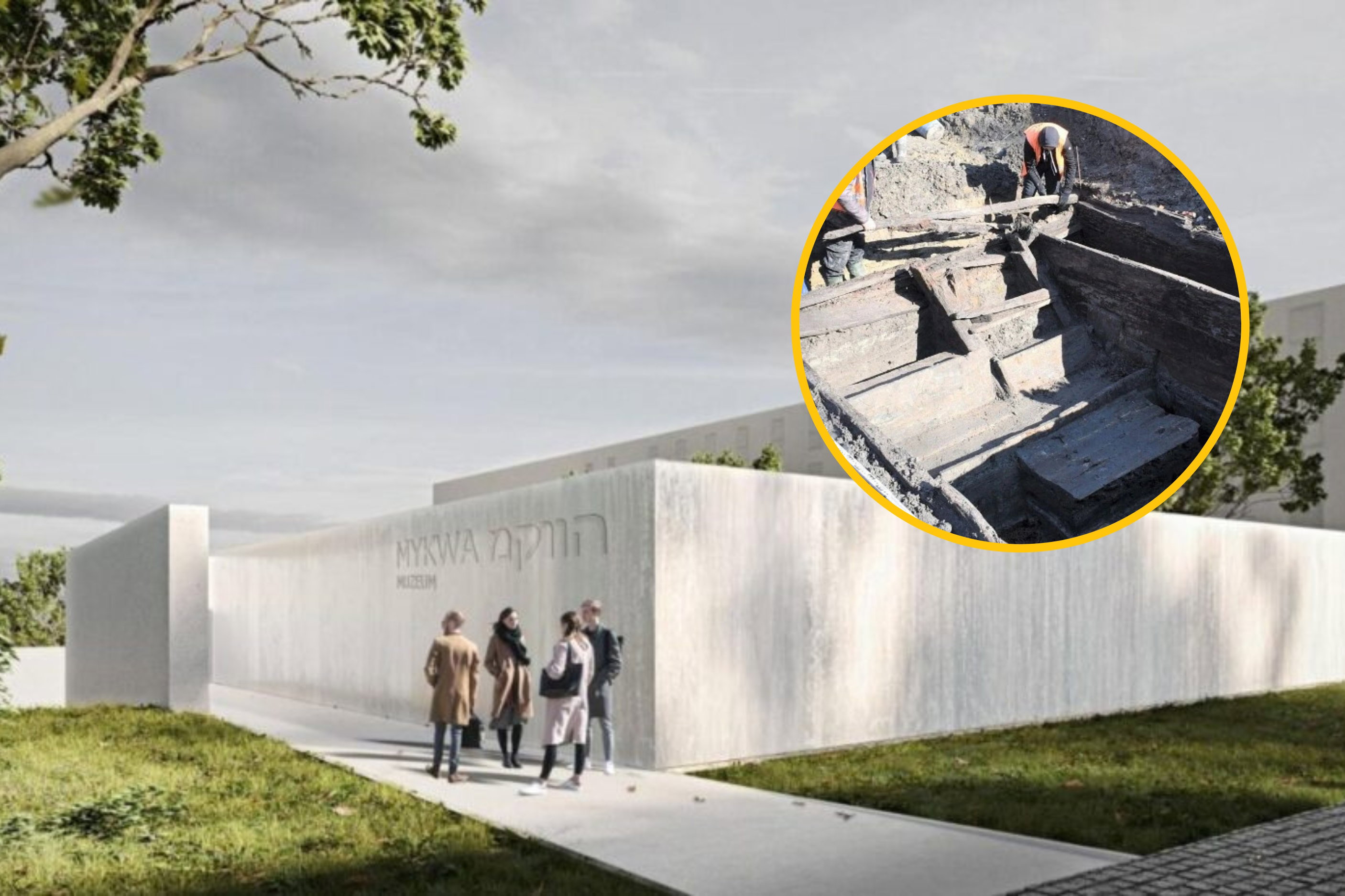 Nowy pawilon muzeum w Oświęcimiu