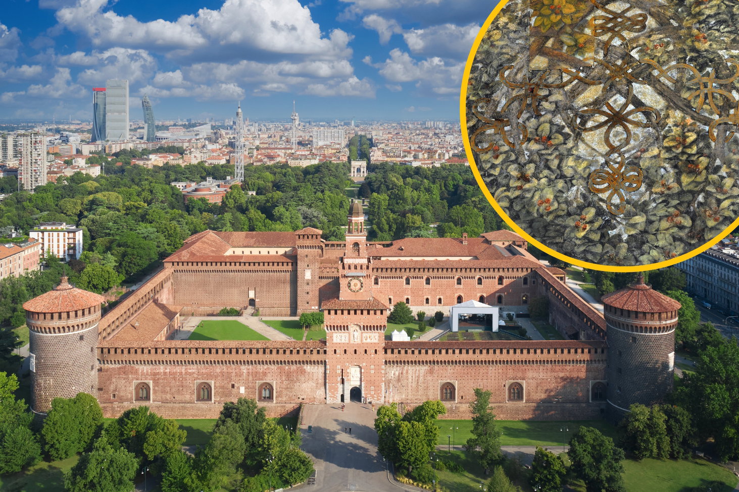 Ukryty fresk Leonarda da Vinci w Mediolanie udostepniony na czas Igrzysk Olimpijskich