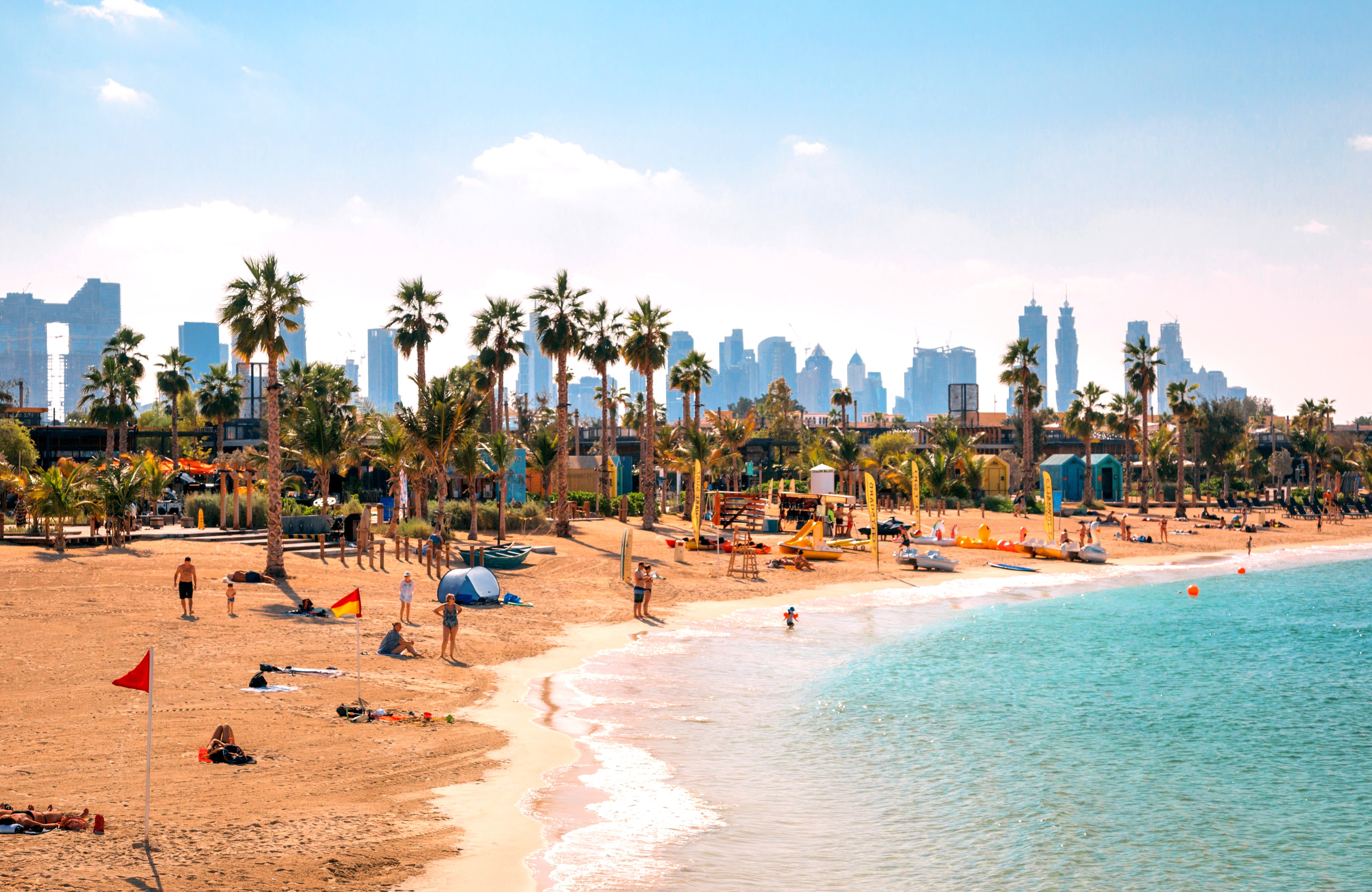 Plaża La Mer w Dubaju