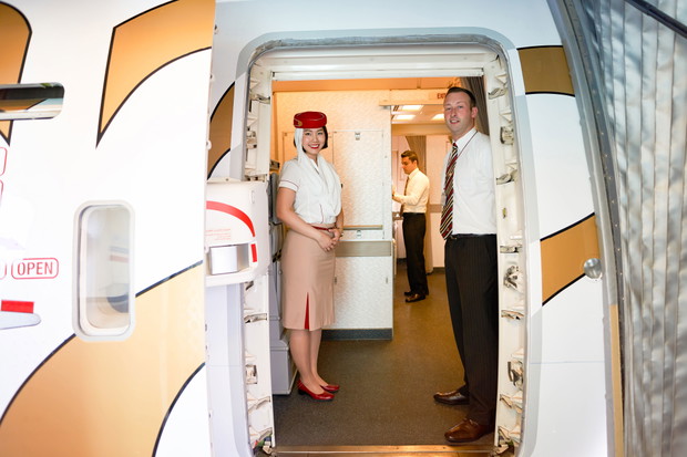 Boeing 777-300ER linii lotniczej Emirates to największy samolot pasażerski, jaki kiedykolwiek latał do Polski i z Polski