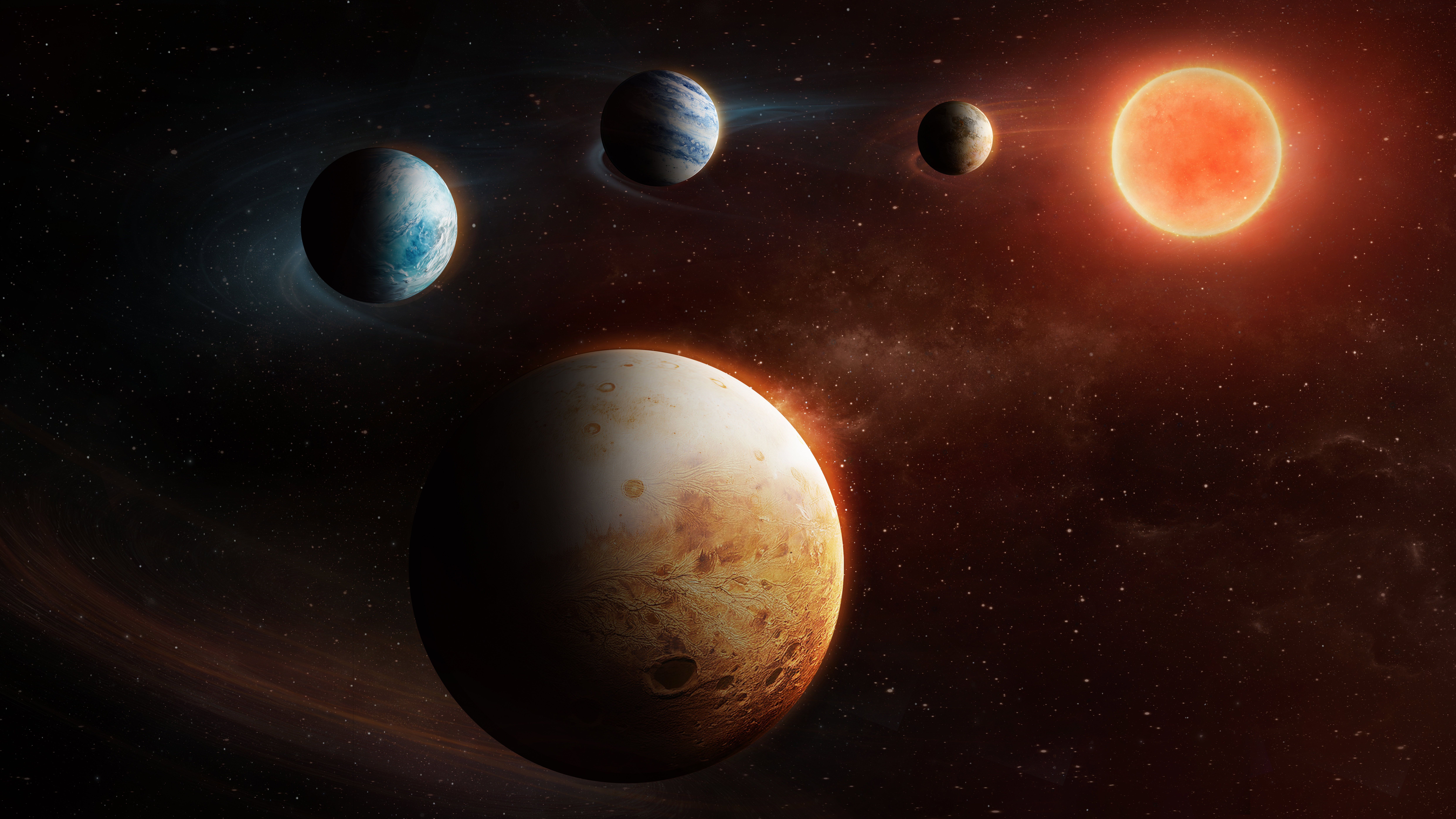 Ten układ planetarny jest całkowicie „na opak”. Kosmos znów zaskakuje