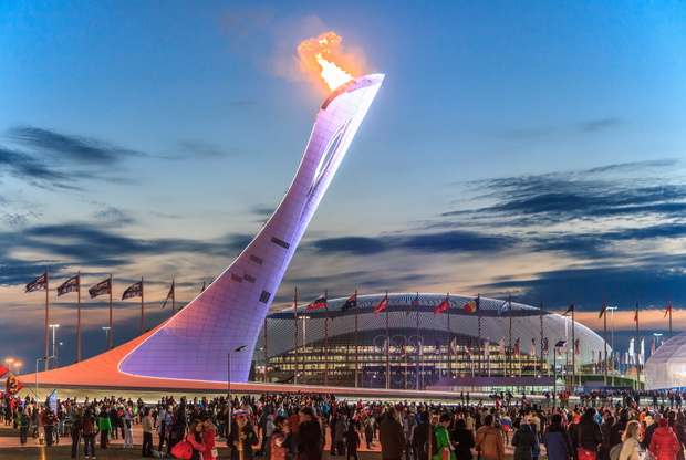 Pochodnia olimpijska w Soczi