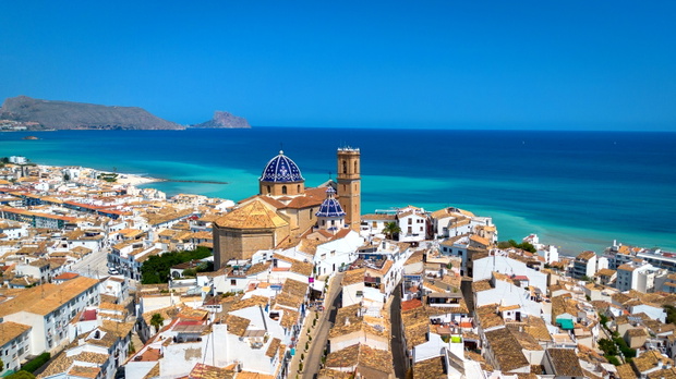 Altea w hiszpańskim regionie Costa Blanca