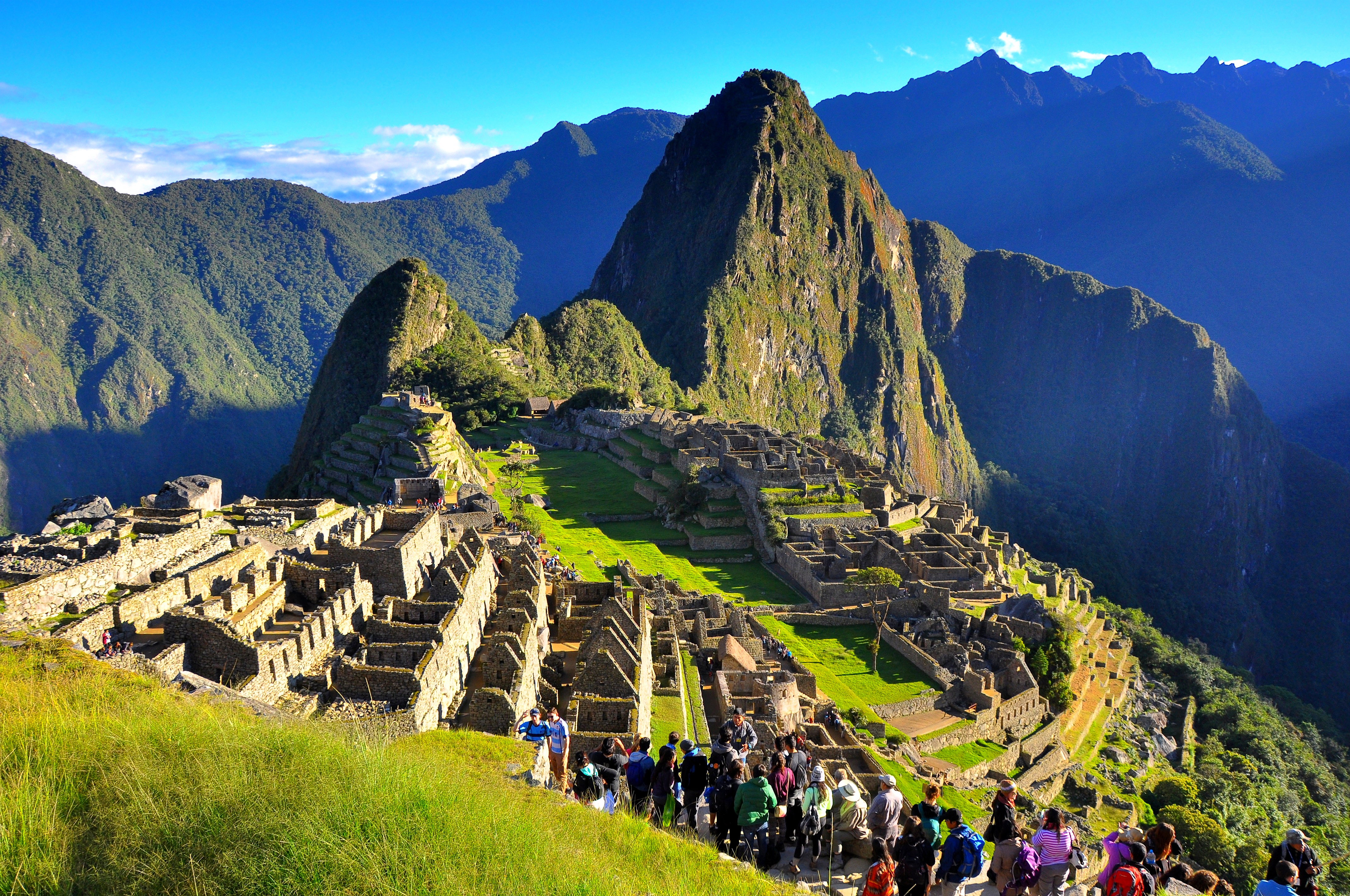 Machu Picchu z górą Huayna Picchu w tle