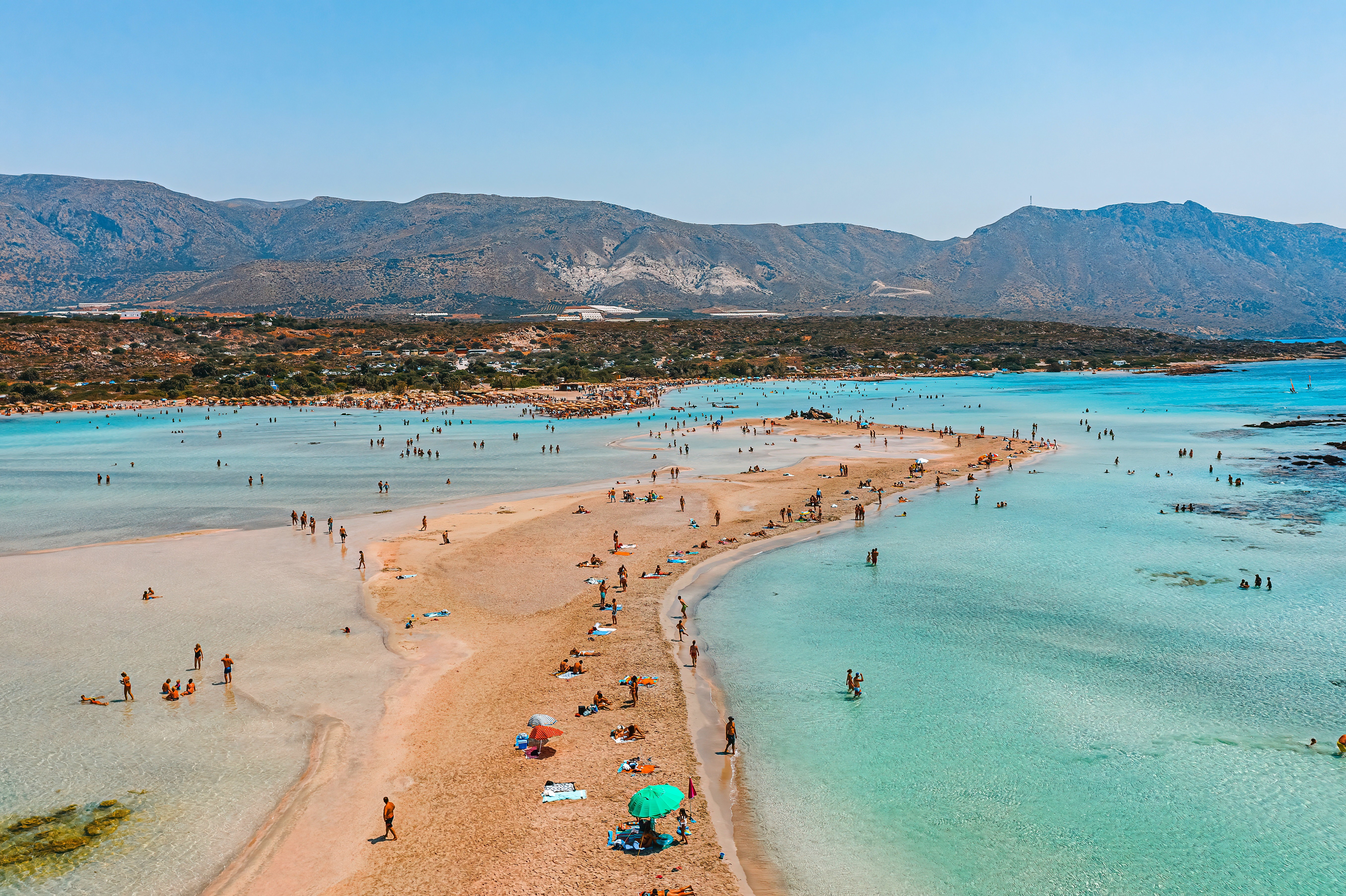 plaża Elafonissi na Krecie