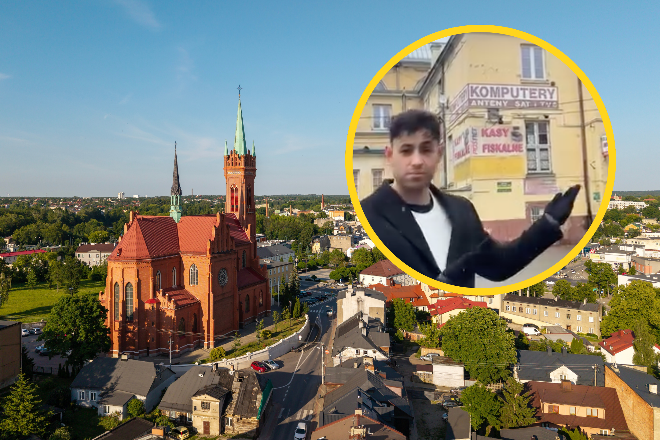 Brazylijski nomad ocenił Zgierz. „To najbrzydsze miasto w Polsce”