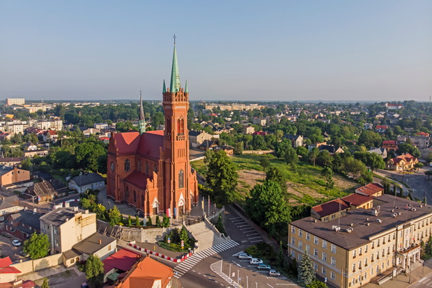 Widok na Zgierz