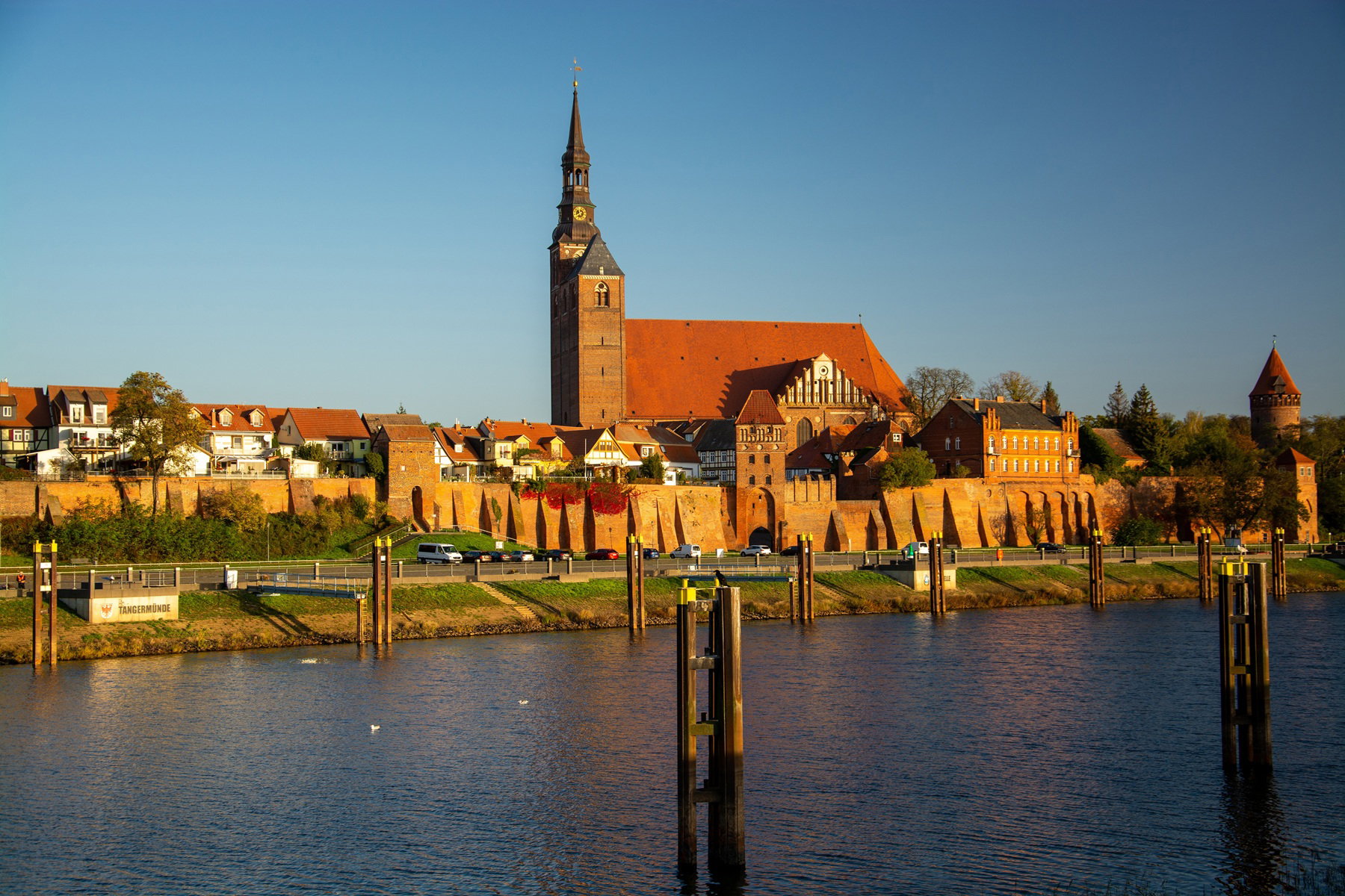 Hanzeatyckie miasto Tangermünde