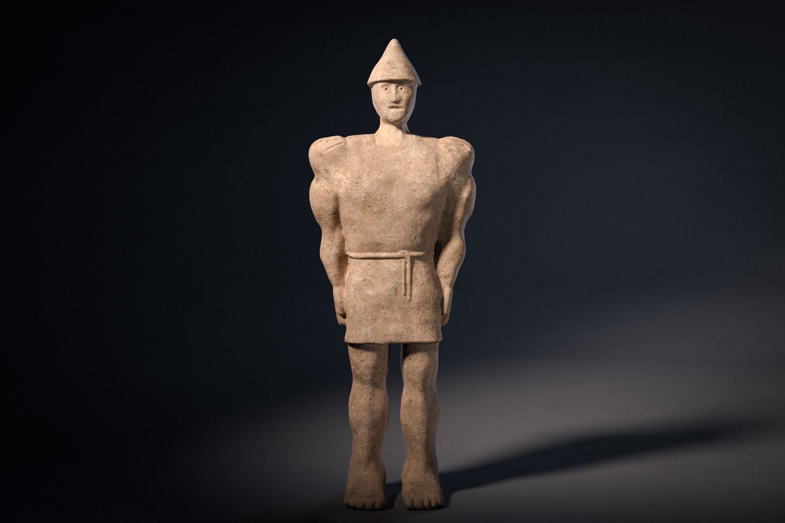 Cyfrowa rekonstrukcja figurki