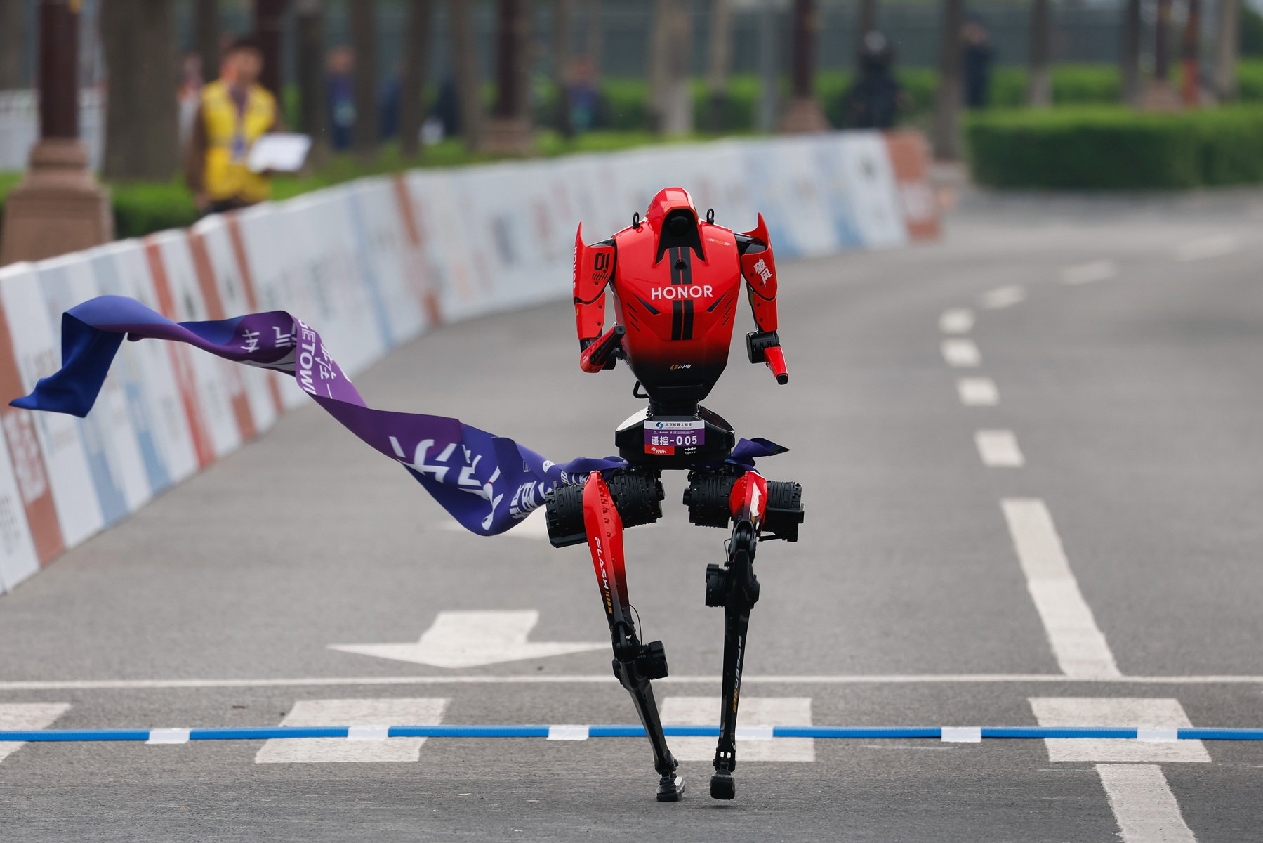 Autonomiczny robot przebiegł półmaraton szybciej niż człowiek