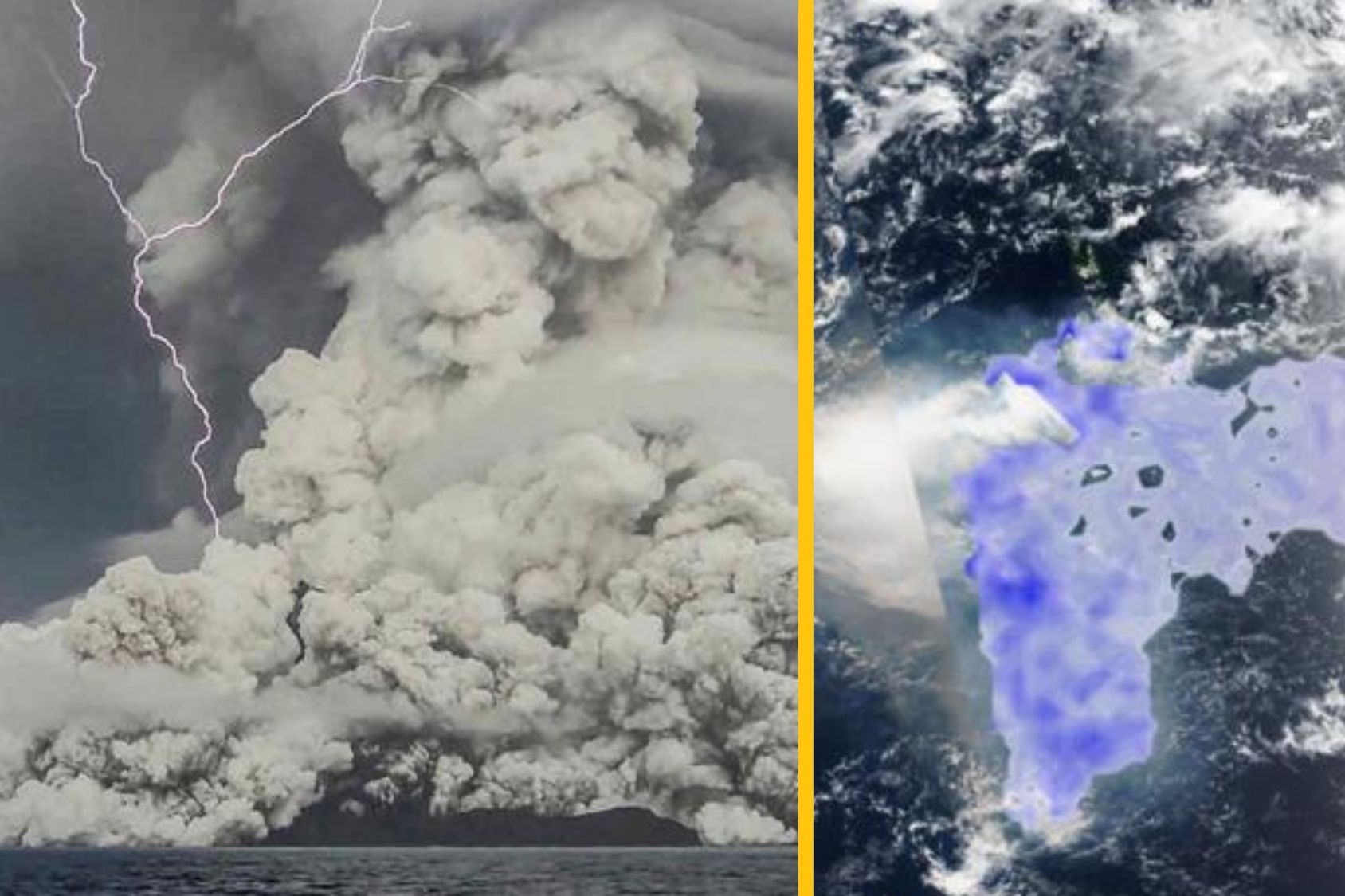 Ten wulkan „sprzątał” po swojej erupcji