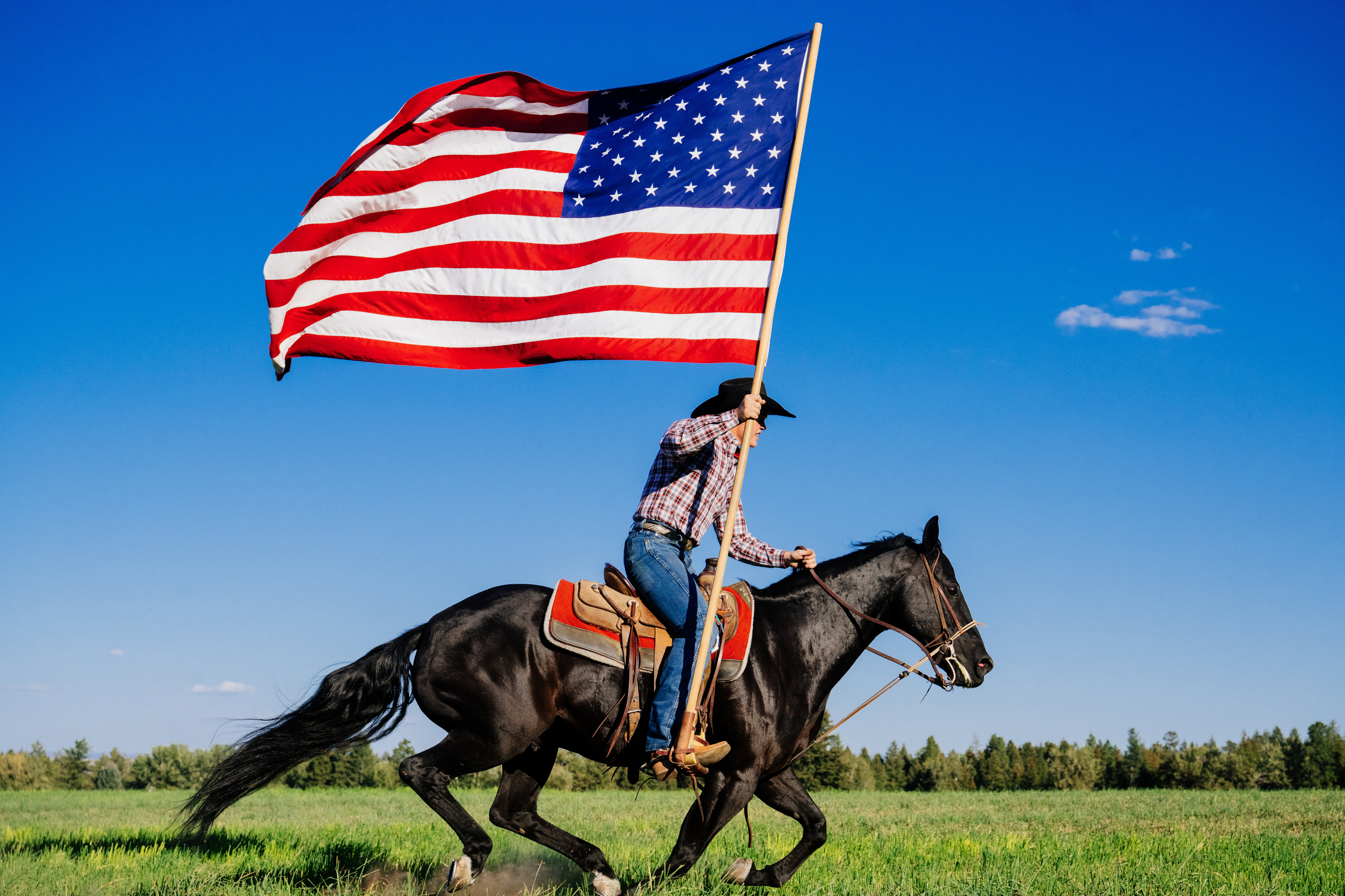 oregon kowboj flaga usa