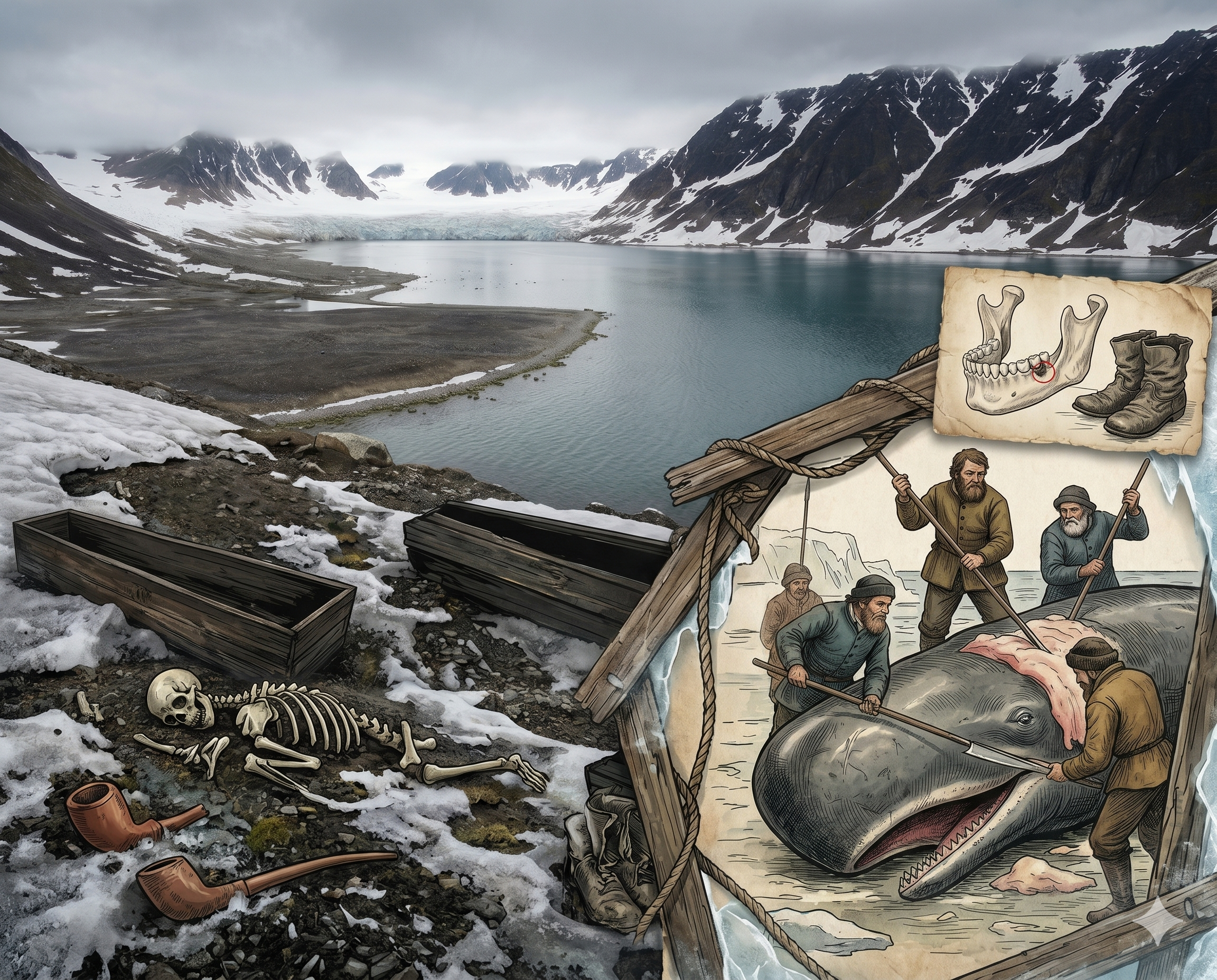 przylądek wielorybników spitzbergen