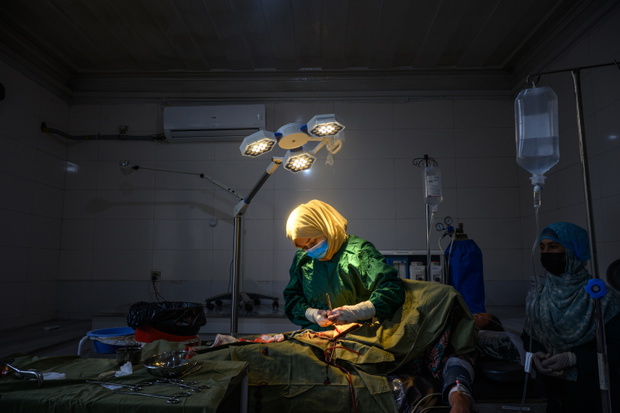afganistan kobieta szpital