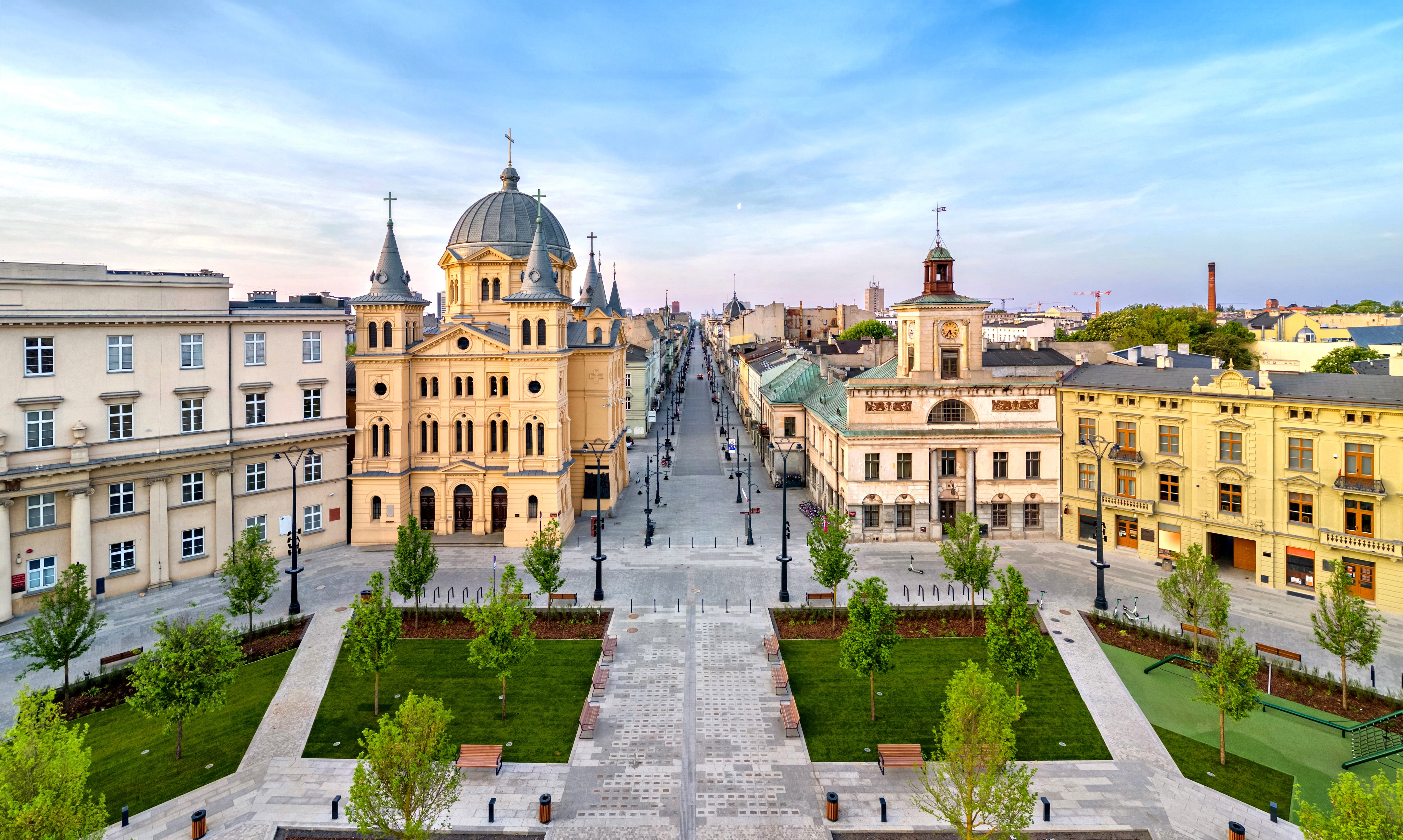 Plac Wolności, Łódź, Polska